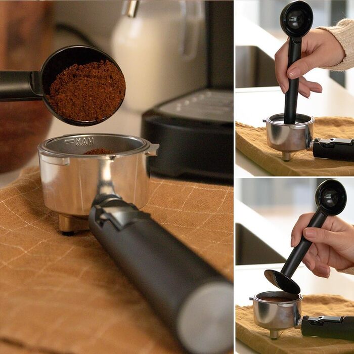 Кавоварка Cecotec Compacta Power Espresso 20 Pecan, 1100 Вт, 20 бар, термоблок, парова насадка, подвійний фільтр, 1,25 л