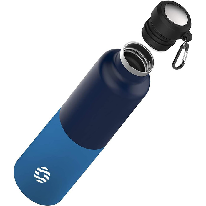 Термос-бутилка FEIJIAN FJbottle 316 з нержавіючої сталі 750/1000 мл, вакуумна, герметична, з карабіном, BPA-free для спорту, роботи та подорожей