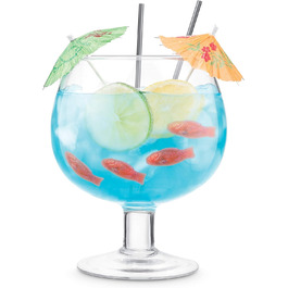 Коктейльний келих Fishbowl XL 1,3 л Гігантська кружка для вечірки