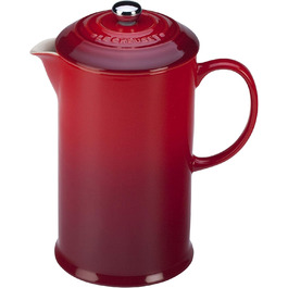 Френч-прес Le Creuset зі стеатиту, 100 мл, вишневий