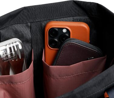 Сумка-тоут Bellroy City чорна — міська жіноча сумка з еко-шкіри