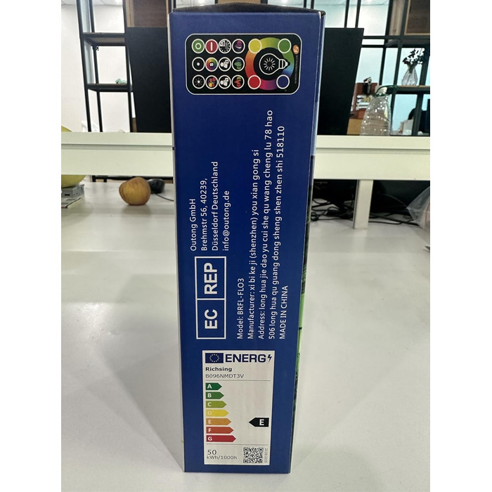 Світлодіодний прожектор RGB 50Вт для вулиці з пультом, IP66, 120 кольорів, диммований, таймер, настінний LED ліхтар