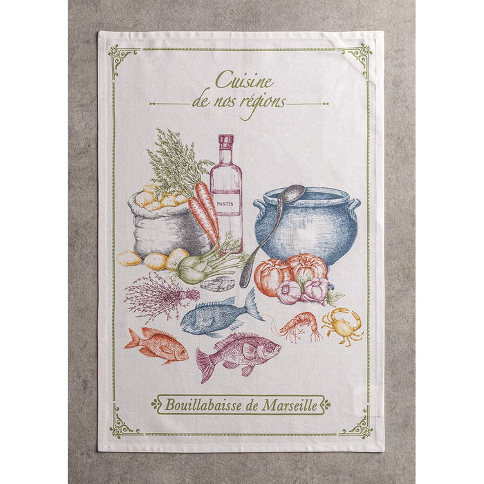 Кухонні рушники Maison d'Hermine Gastronomie, 100% бавовна, багатофункціональні, м'які та поглинаючі, для кухні та бару, 50,8x70,1 см