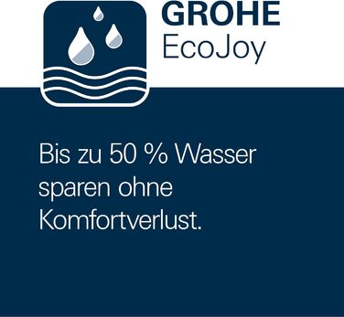 Ручний душ Grohe Vitalio Comfort 100, 2 режими, хром, з водозбереженням