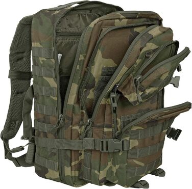 Тактичний рюкзак US Cooper Assault 25 л, Woodland, середній