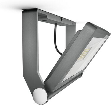 Світлодіодний прожектор Steinel XLED ONE XL 42,6 Вт, 4200 лм, антрацит, алюміній, для вулиці, під'їзду, будинку та саду