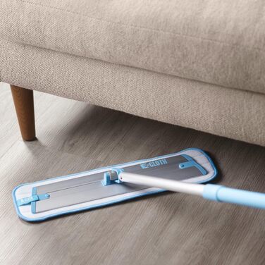 Насадка для мопа E-Cloth Deep Clean, мікрофібра, змінна, для вологого прибирання твердих підлог: паркет, ламінат, плитка, камінь, багаторазова, 4 шт.