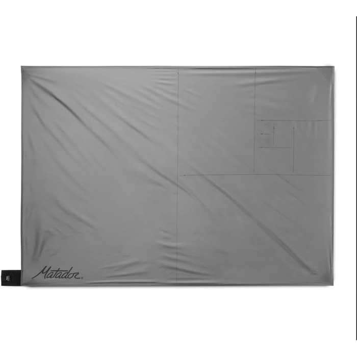 Пікнікова ковдра MATADOR Pocket Blanket для 2-4 осіб, ультралегка, складна, з кілочками, водонепроникна, для пляжу, кемпінгу, походів, білого кольору