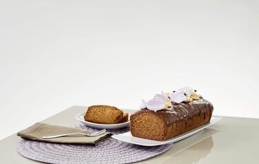 Форма для випікання хліба та кексів Dr. Oetker EXCLUSIVE 30 см, емальована, сіро-коричнева/кремова
