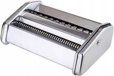Maestro MR-1679R машинка для пасти, ручна, з нержавіючої сталі, 8 режимів товщини, насадка для равіолі, для домашнього приготування лазаньї, спагеті, локшини