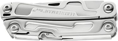 Leatherman Rev – компактний мультитул з 14 інструментами для кемпінгу та туризму, нержавіюча сталь