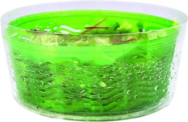 Сушарка для салату Zyliss Swift Dry, 6 л, пластик, зелена, салатниця, Aquavent технологія