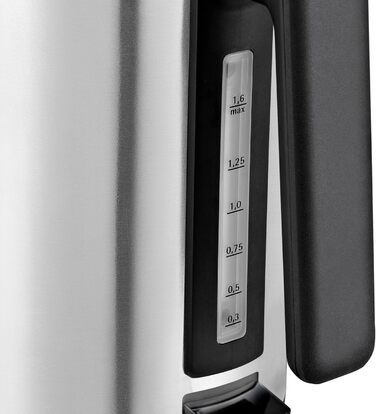 Електрочайник WMF Lono 1,6 л, нержавіюча сталь, 2400 Вт, з підсвіткою та фільтром від накипу