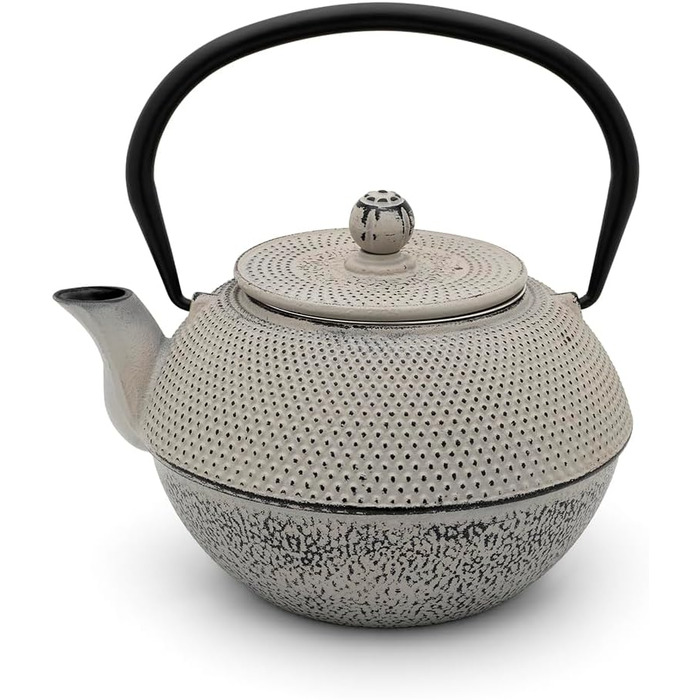 Чайник Bredemeijer Asia 1.1 л, чавунний, з фільтром з нержавіючої сталі, чорний