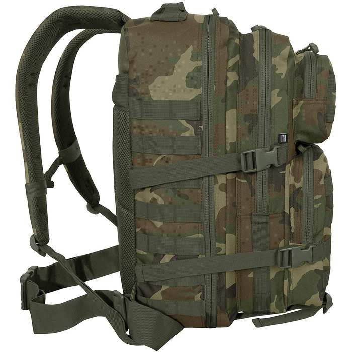 Тактичний рюкзак US Cooper Assault 25 л, Woodland, середній