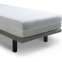Наматрацник Velfont 90x200 см, 2 шт, фротте, бавовна, з блискавкою, сертифікат Oeko-TEX