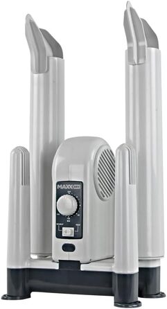 MaxxDry потужна електросушарка для взуття, чобіт та рукавичок, 240 Вт, сушить 4 пари за 1 годину, усуває запахи, безпечна для всіх матеріалів, з подовжувачами та кабелем 180 см, гарантія 1 рік