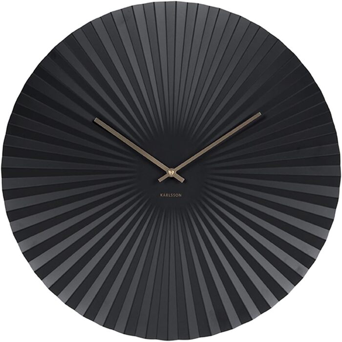 Годинник Karlsson Flip Clock XL настільний та настінний, дерево, 17,5x37x9 см, чорна сталь