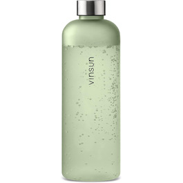 VINSUN пляшка для води 650/1000/1500 мл, тританова, герметична, без BPA, для газованої води, спорт, школа, офіс, велосипед