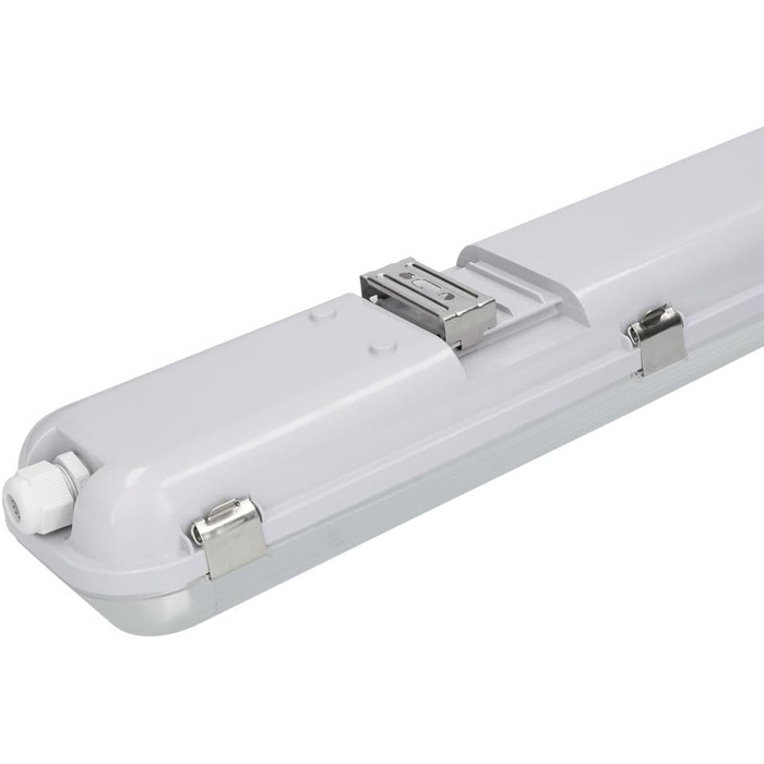 Світильник LED HOFTRONIC 150см 60Вт 10500лм холодне світло, IP65, водонепроникний, без мерехтіння, з'єднуваний, T8, для гаража, майстерні, офісу, підвалу (110лм/Вт, 6000K)