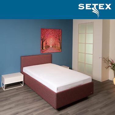Наматрацник SETEX Molton Köper 180x200 см, 100% бавовна, білий, захист для матраца