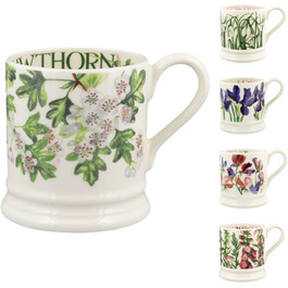 Велика керамічна чашка Emma Bridgewater Hawthron Tree 1/2 Pint – для кави, чаю, капучино, латте, подарункова чашка зі стонгверу