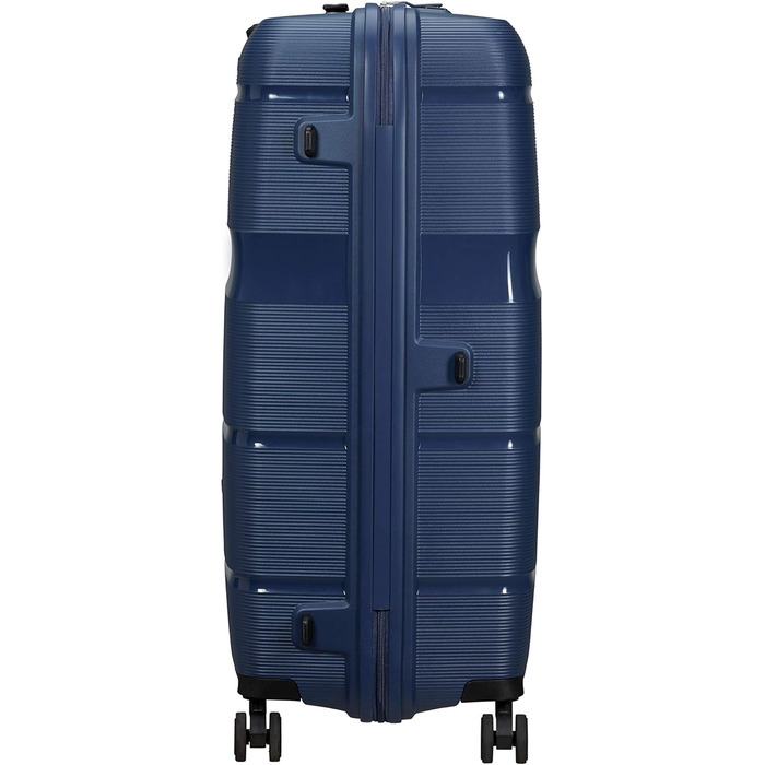 Валіза American Tourister Linex Spinner L, 76 см, 102 л, синя, на 4 колесах