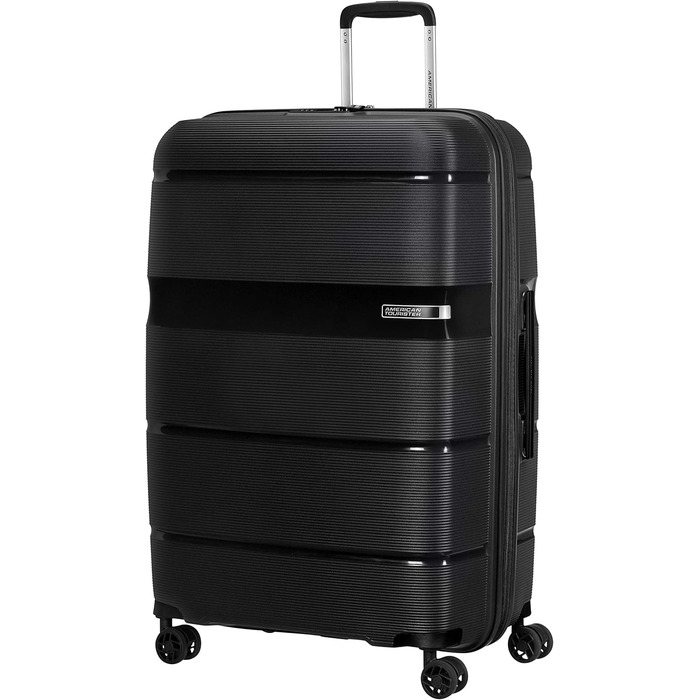 Валіза American Tourister Linex Spinner L 76 см, 102 л, чорна, для подорожей