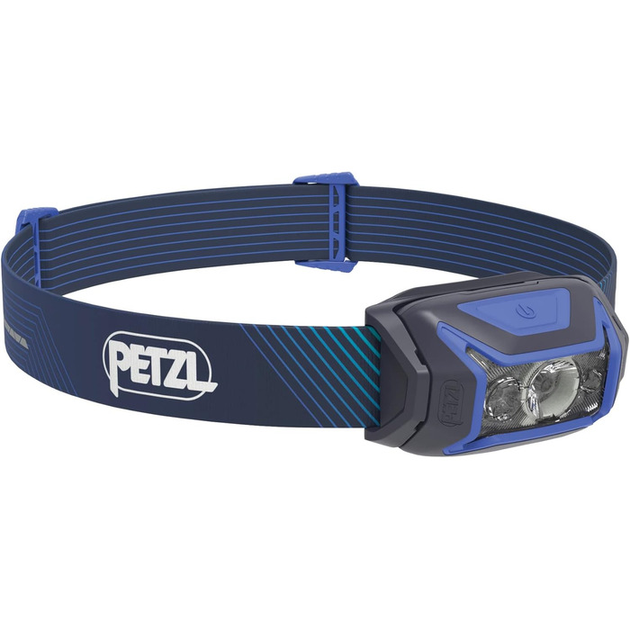 Налобний ліхтар PETZL Actik Core, акумуляторний, синій, сучасний дизайн