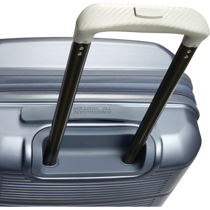 Валіза American Tourister Stratum XLT 2.0, розширювана, жорсткий корпус, 28 дюймів, на 4 колесах, синя