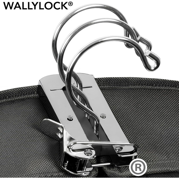 Дорожня трискладна сумка-чохол для суконь WallyBags, 132 см, темно-синя/сіра