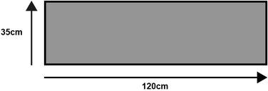 Килимок для підлоги Wash+Dry Smokey Mount, поліамід, сірий, 120x35 см