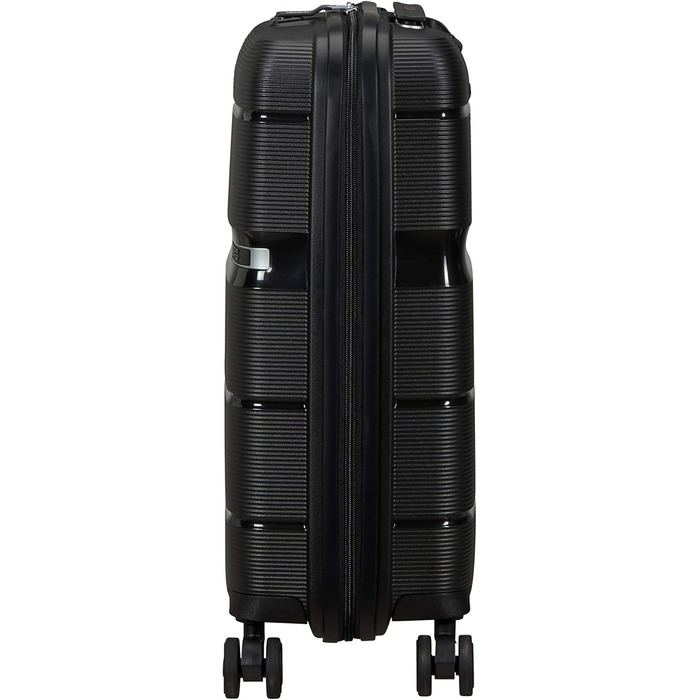 Валіза American Tourister Linex Spinner L, 76 см, 102 л, чорна, пластикова, на 4 колесах