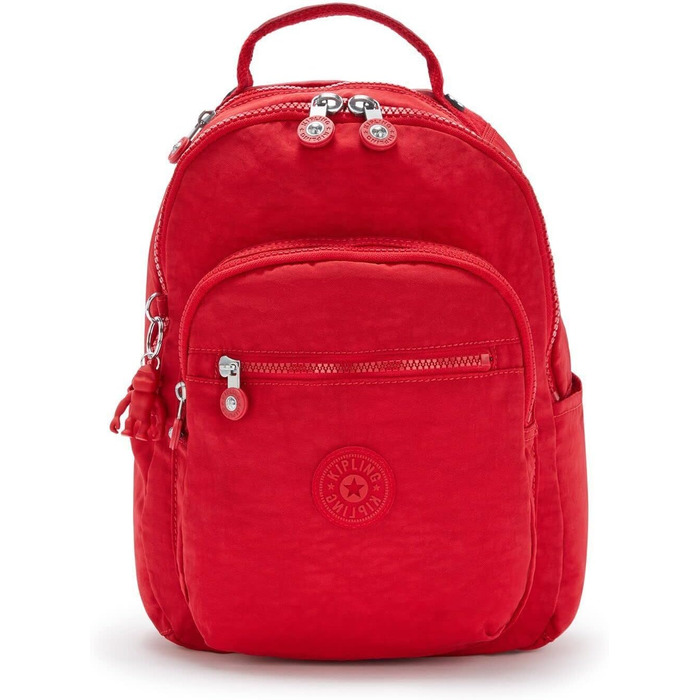 Рюкзак Kipling Seoul S червоний, для ноутбука, компактний