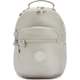 Рюкзак Kipling Seoul S з відділенням для ноутбука, компактний, колір Metallic Glow