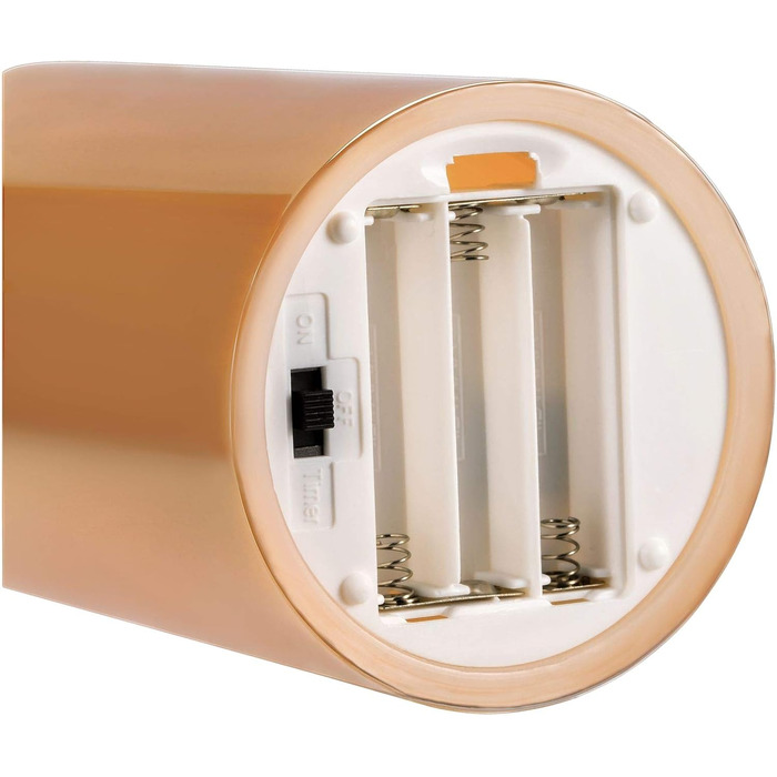 Свічки LED Pauleen Classy Golden, набір 3 шт., з батарейкою та таймером 6 годин, золотисті, імітація воскової свічки