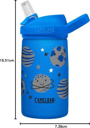 Дитяча вакуумна термобутилка CAMELBAK Eddy+ 350 мл (нержавійка)