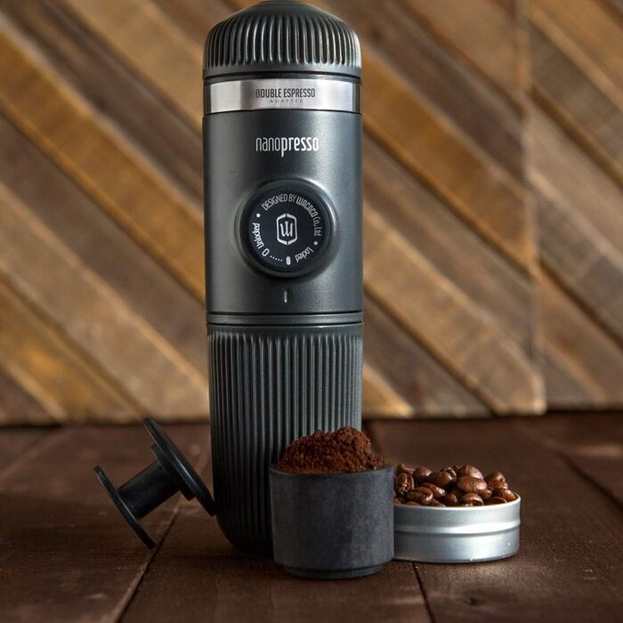 Набір бариста WACACO Nanopresso для портативної еспресо-машини, аксесуари для приготування подвійного еспресо та лунго
