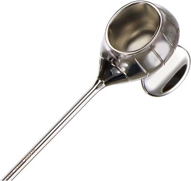 Гасник для свічок Alessi, порцеляна, срібний колір, універсальний розмір