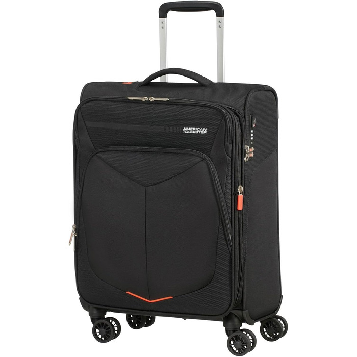 Валіза American Tourister Summerfunk 79 см, 119 л, чорна, розширювана, на 4 колесах
