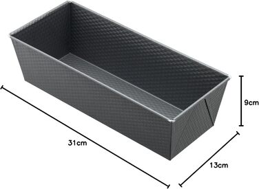 Форма для випікання хліба Kaiser Inspiration 31x13 см, антипригарна, для 1000 г, для кексів і хліба, стійка до закваски, з ручкою