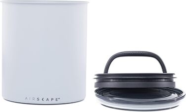 Банка для кави Airscape 1,1 кг, герметична кришка, сіра